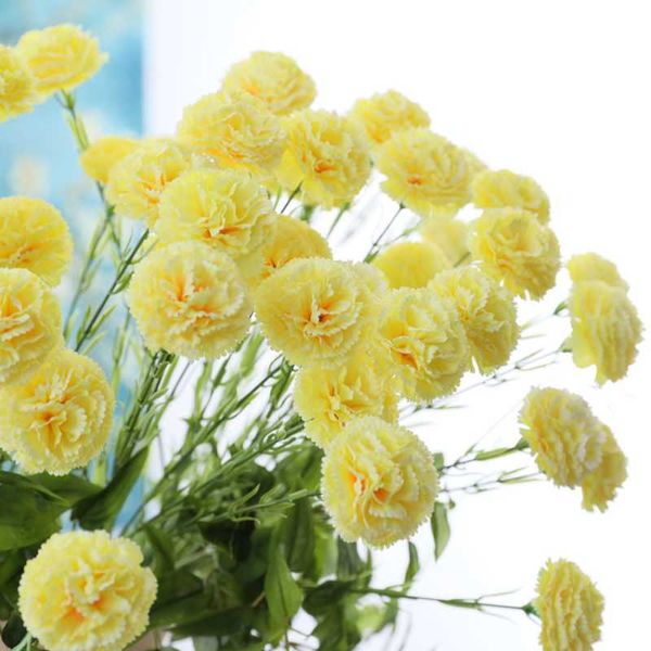 decorative flowers & wreaths 5 heads carnation artificial flower branch for diy home floral arrangement ornament wedding party decor fake
decorative flowers & wreaths 5 heads carnation artificial flower branch for diy home floral arrangement ornament wedding party decor fake