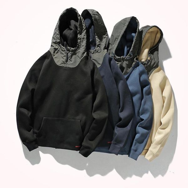 men's hoodies & sweatshirts 2021 autumn and winter velvet fashion thick hooded pullover warm heavy weight raglan sleeves sports casual, Black
men's hoodies & sweatshirts 2021 autumn and winter velvet fashion thick hooded pullover warm heavy weight raglan sleeves sports casual, Black