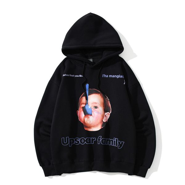 men's hoodies & sweatshirts funny and lovely cartoon boy hoodie casual loose harajuku university style sweatshirt fashionable men', Black
men's hoodies & sweatshirts funny and lovely cartoon boy hoodie casual loose harajuku university style sweatshirt fashionable men', Black