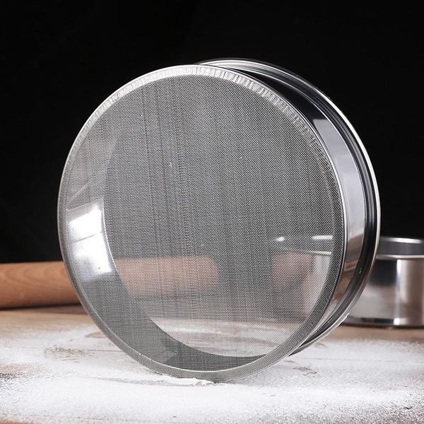 15cm ultra-fine stainless steel sifter flour thickening powder sieve rice kitchen tools baking tool wholesale & pastry
15cm ultra-fine stainless steel sifter flour thickening powder sieve rice kitchen tools baking tool wholesale & pastry