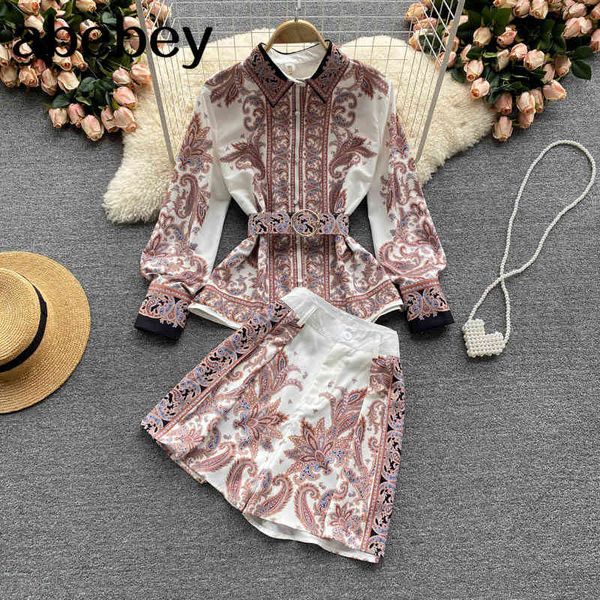 women spring retro print blue suits turndown-collar puff sleeve button belt +wide leg short pants two piece set 210512, White
women spring retro print blue suits turndown-collar puff sleeve button belt +wide leg short pants two piece set 210512, White