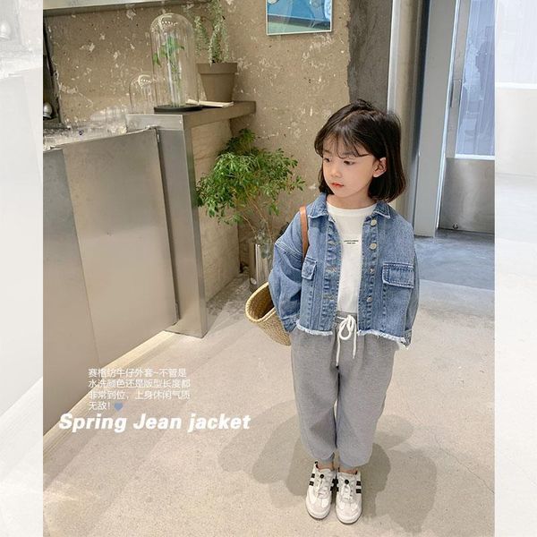 jackets jean girls baby's kids coat thin jacket outwear 2021 spring autumn overcoat sport zipper princess toddler children's cloth, Blue;gray
jackets jean girls baby's kids coat thin jacket outwear 2021 spring autumn overcoat sport zipper princess toddler children's cloth, Blue;gray