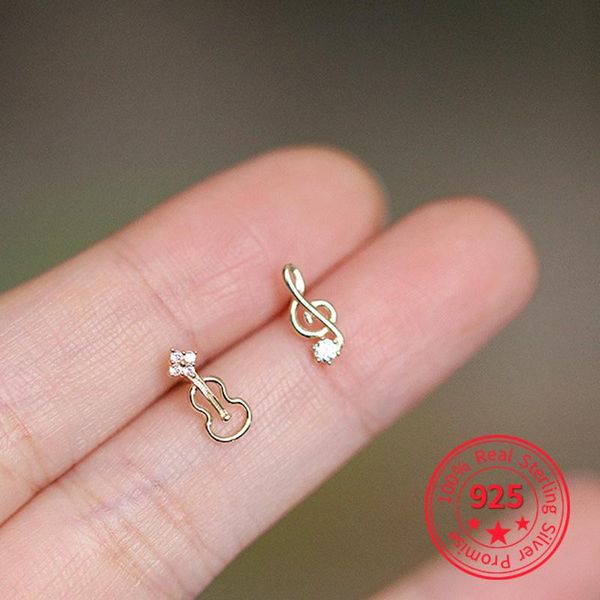 stud 14k gold asymmetrical earrings real 925 sterling silver wedding fashion for cute girl small guitar musical charm gife women, Golden;silver
stud 14k gold asymmetrical earrings real 925 sterling silver wedding fashion for cute girl small guitar musical charm gife women, Golden;silver
