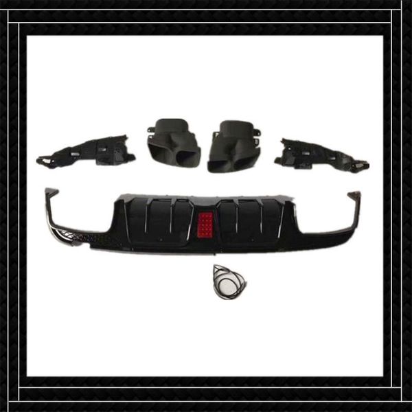motorcycle exhaust system 1 set bumper rear diffuser+exhaust pipe for m-ercedes b-enz c/e/s class w204 w205 w212 w222 w463 stainless steel m
motorcycle exhaust system 1 set bumper rear diffuser+exhaust pipe for m-ercedes b-enz c/e/s class w204 w205 w212 w222 w463 stainless steel m