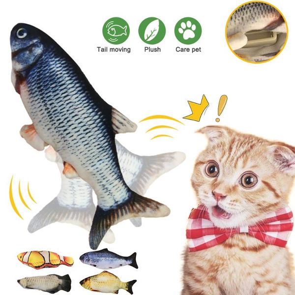 cat toys electronic pet fish toy usb battery charging chewing playing simulation biting supplies dropshiping
cat toys electronic pet fish toy usb battery charging chewing playing simulation biting supplies dropshiping