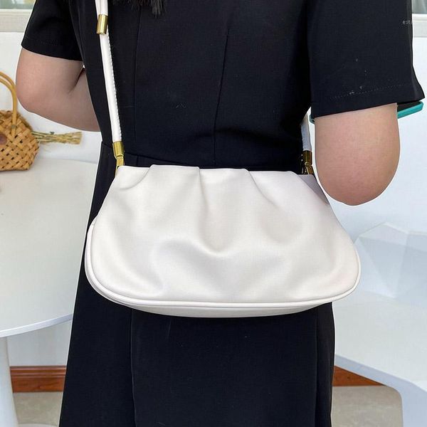 evening bags pure color pleated shoulder for women 2021 small crossbody bag lady clouds designer handbags simple white messenger1
evening bags pure color pleated shoulder for women 2021 small crossbody bag lady clouds designer handbags simple white messenger1