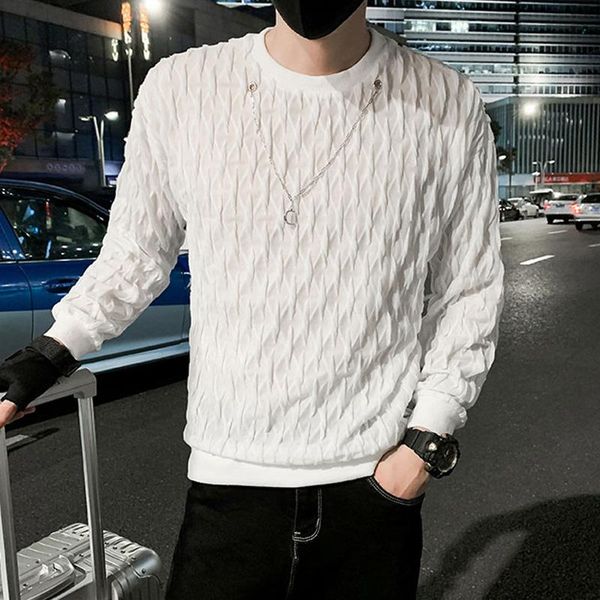 men's hoodies & sweatshirts embossing pullover streetwear asian size korean style o-neck joggers hoodie men autumn long sleeve ropa hom, Black
men's hoodies & sweatshirts embossing pullover streetwear asian size korean style o-neck joggers hoodie men autumn long sleeve ropa hom, Black