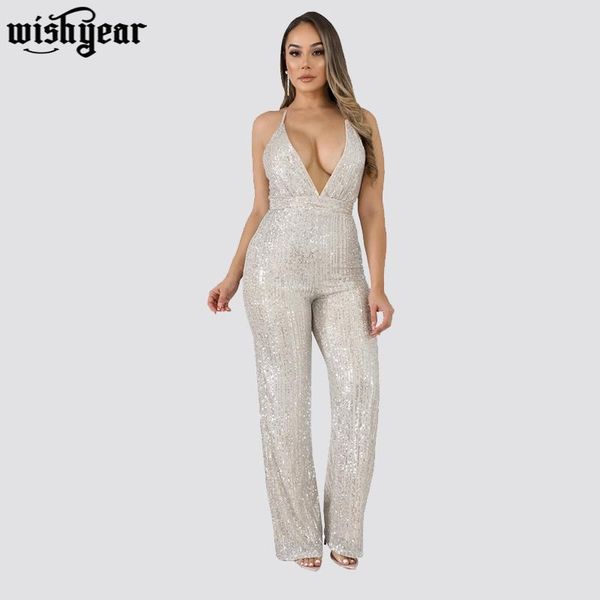 women's jumpsuits & rompers sequined spaghetti strap jumpsuit deep v neck back lace up fashion wide leg pants night club party outfits, Black;white
women's jumpsuits & rompers sequined spaghetti strap jumpsuit deep v neck back lace up fashion wide leg pants night club party outfits, Black;white