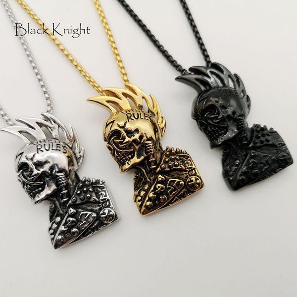 pendant necklaces black knight hip hop rock punk skull necklace mens cool gold color stainless steel fashion blkn0736, Silver
pendant necklaces black knight hip hop rock punk skull necklace mens cool gold color stainless steel fashion blkn0736, Silver