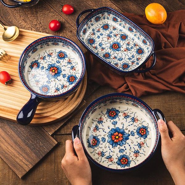 bowls creative home ceramic bakeware household salad plate rice bowl binaural baking pan kitchen tableware handle ramen 1pcs
bowls creative home ceramic bakeware household salad plate rice bowl binaural baking pan kitchen tableware handle ramen 1pcs