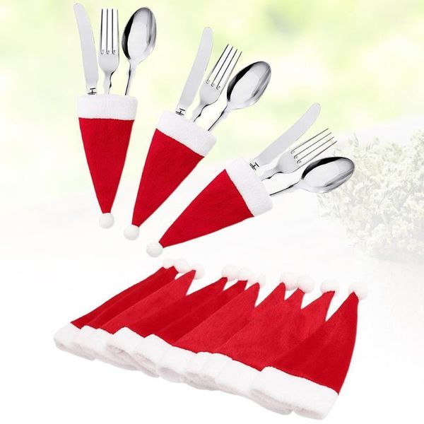 christmas decorations 12pcs mini hat cutlery bags bottle covers fork organisers tableware holder silverware storage for home resta
christmas decorations 12pcs mini hat cutlery bags bottle covers fork organisers tableware holder silverware storage for home resta
