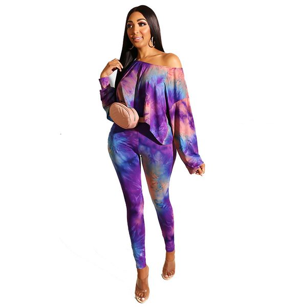 style female's tie-dye printed two piece sets women asymmetrical collar club wear long sleeveless loose ny pants set, Gray
style female's tie-dye printed two piece sets women asymmetrical collar club wear long sleeveless loose ny pants set, Gray