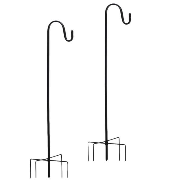 hooks & rails 2pcs shepherd flowerpot hook garden decoration outdoor plant stand (black)
hooks & rails 2pcs shepherd flowerpot hook garden decoration outdoor plant stand (black)