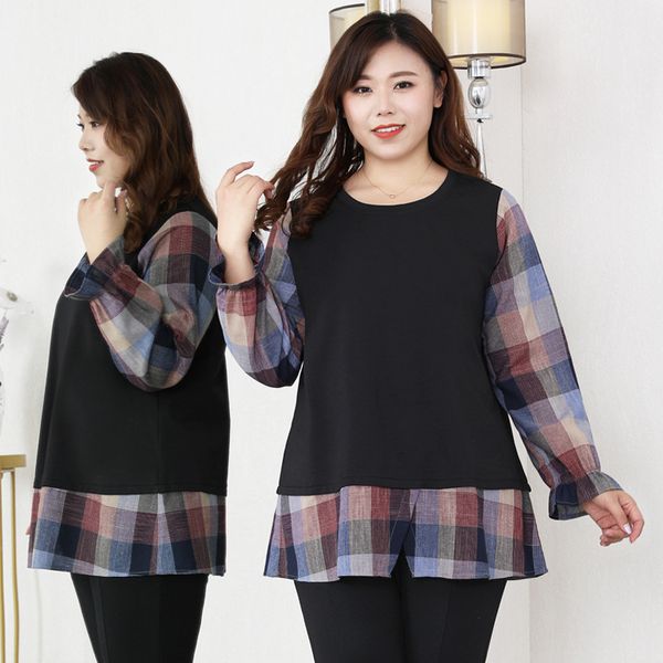 tee plus size 10xl 9xl 8xl 4xl sleeve long female t-shirts autumn femme print and black solid sh casual clothing for mujers, White
tee plus size 10xl 9xl 8xl 4xl sleeve long female t-shirts autumn femme print and black solid sh casual clothing for mujers, White
