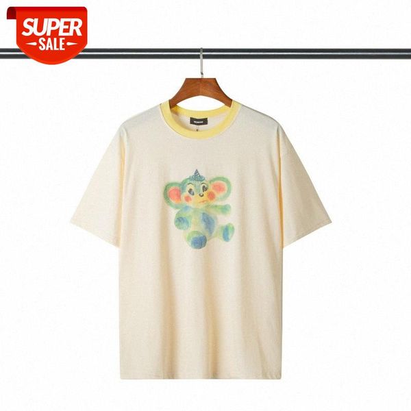quality unicorn character printing loose solid color spot short sleeve #so2b, White;black
quality unicorn character printing loose solid color spot short sleeve #so2b, White;black