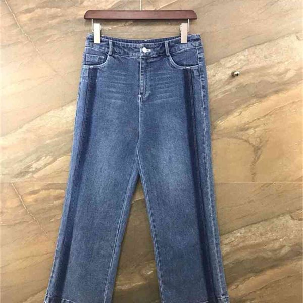 women's jeans early autumn symmetrical pocket color matching, patchwork decoration and all-around denim pants 1107, Blue
women's jeans early autumn symmetrical pocket color matching, patchwork decoration and all-around denim pants 1107, Blue