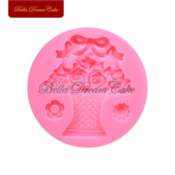 flower basket silicone mold valentine day fondant chocolate molds for wedding sugarcraft mould cake decorating tools bakeware
flower basket silicone mold valentine day fondant chocolate molds for wedding sugarcraft mould cake decorating tools bakeware