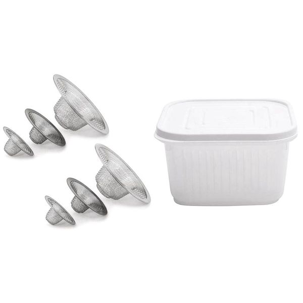pcs kitchen bathroom sink mesh & 1 set green onion crisper ginger garlic storage box bottles jars
pcs kitchen bathroom sink mesh & 1 set green onion crisper ginger garlic storage box bottles jars