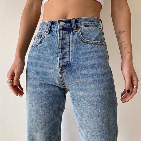 blue straight pants washed womens jean loose high waist plus size women casual boyfriends cowboy vintage wide leg trousers
blue straight pants washed womens jean loose high waist plus size women casual boyfriends cowboy vintage wide leg trousers
