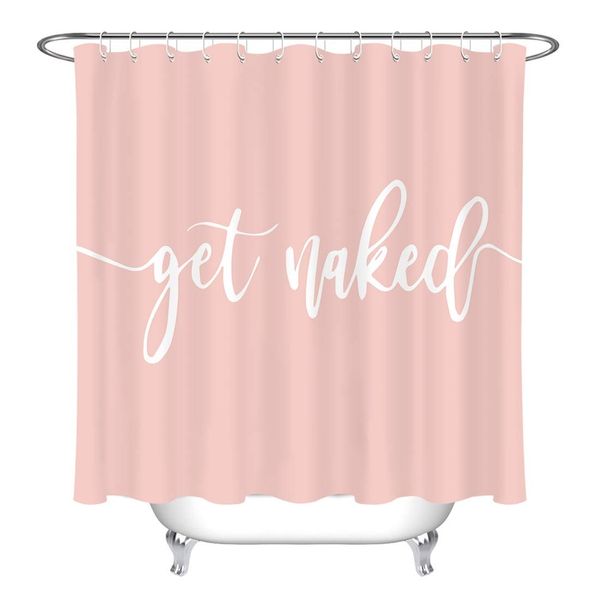 cute get naked shower curtain set funny quotes white words pink shower curtains for bathroom with hooks 72x72 inch waterproof
cute get naked shower curtain set funny quotes white words pink shower curtains for bathroom with hooks 72x72 inch waterproof