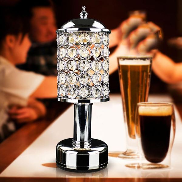 table lamps cordless crystal silver led bar light bedside restuarant dining room coffee shop night
table lamps cordless crystal silver led bar light bedside restuarant dining room coffee shop night