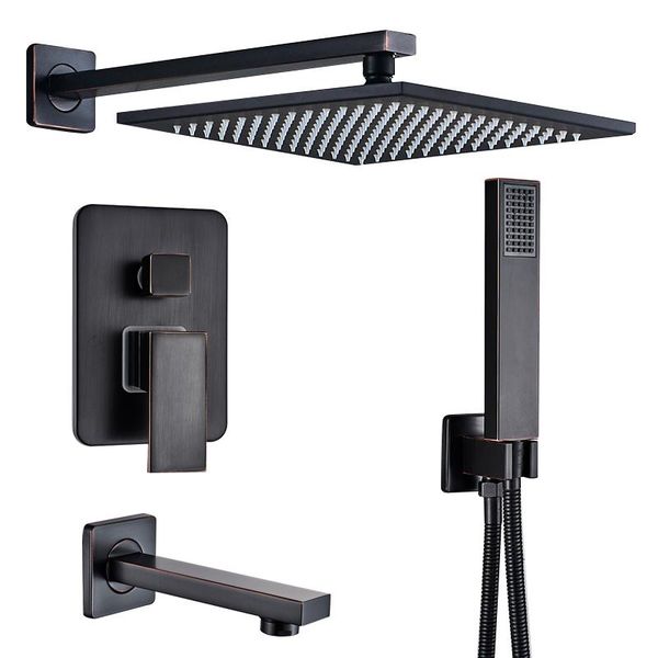 bathroom shower sets 2021 black concealed faucets set rainfall head single handle mixer tap
bathroom shower sets 2021 black concealed faucets set rainfall head single handle mixer tap