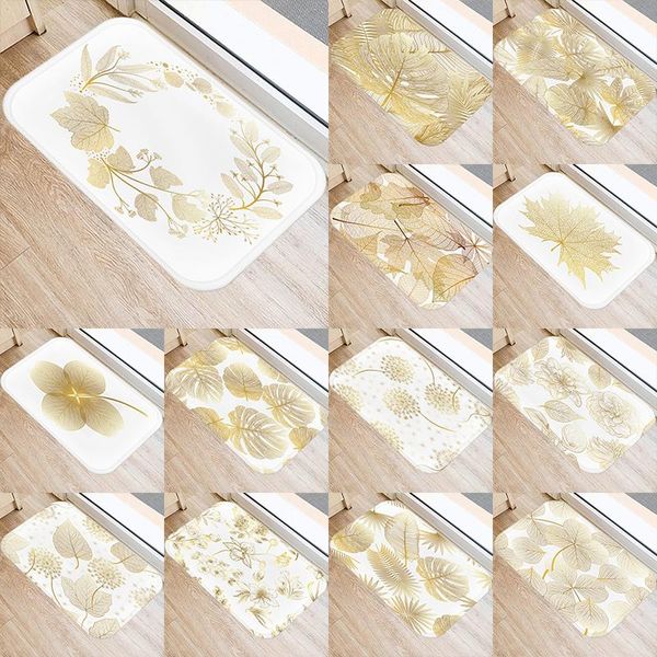 yellow leaf flowers pattern kitchen entrance door mat 40*60 coral velvet carpet rubber indoor floor mats non-anti-slip rug 48059 carpets
yellow leaf flowers pattern kitchen entrance door mat 40*60 coral velvet carpet rubber indoor floor mats non-anti-slip rug 48059 carpets