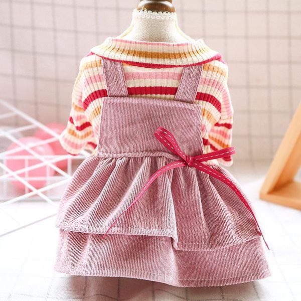 dog apparel manufacturers direct selling wholesale price pet clothes for spring and summer stripes corduroy dress
dog apparel manufacturers direct selling wholesale price pet clothes for spring and summer stripes corduroy dress