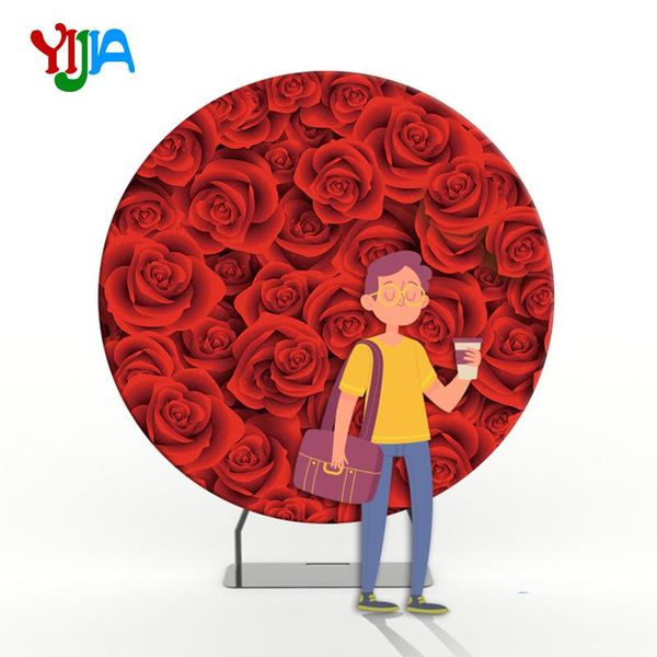 party decoration wedding custom logo pillow case stretch fabric circle backdrop stand round 2m dia for commercial
party decoration wedding custom logo pillow case stretch fabric circle backdrop stand round 2m dia for commercial