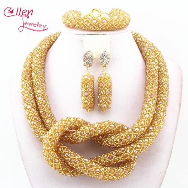 earrings & necklace champagn crystal beads for women bridal jewelry nigerian wedding african set choker n0037, Silver
earrings & necklace champagn crystal beads for women bridal jewelry nigerian wedding african set choker n0037, Silver
