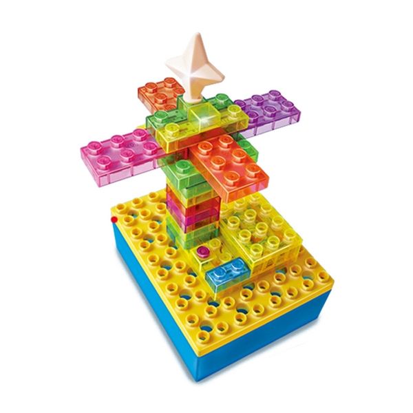 new children's electric luminous block creative diy assembling inserting science and education physics electronic building
new children's electric luminous block creative diy assembling inserting science and education physics electronic building
