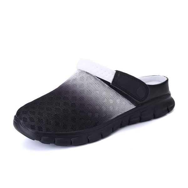 slippers 36-46 summer sandy beach shoes men 2021 fashion mesh couple mens casual outdoor eva anti-slip high quality, Black
slippers 36-46 summer sandy beach shoes men 2021 fashion mesh couple mens casual outdoor eva anti-slip high quality, Black