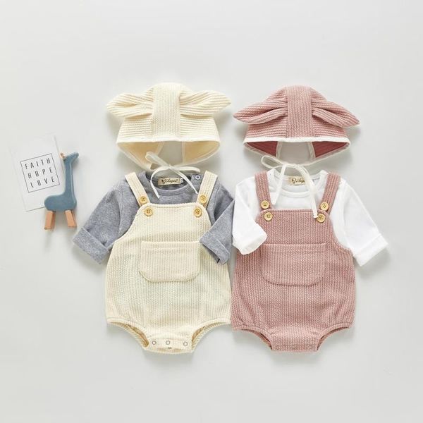 jumpsuits knitted born baby clothes with hat romper girls jumpsuit sleeveles boys spring kids playsuit cotton outfits, Blue
jumpsuits knitted born baby clothes with hat romper girls jumpsuit sleeveles boys spring kids playsuit cotton outfits, Blue