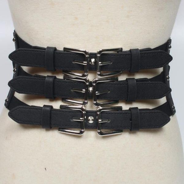 belts 1pc vintage 3 straps women lady fashion soft faux leather elastic belt self tie wrap waist for mujer dress slimming corset, Black;brown
belts 1pc vintage 3 straps women lady fashion soft faux leather elastic belt self tie wrap waist for mujer dress slimming corset, Black;brown