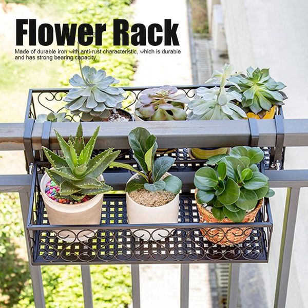 plant rack display shelf iron balcony hanging flower pot stand storage railing decoration hooks & rails
plant rack display shelf iron balcony hanging flower pot stand storage railing decoration hooks & rails