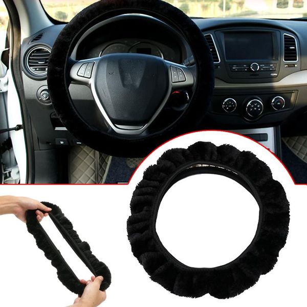steering wheel covers 1pcs winter warm soft fuzzy plush car cover universal black auto accessories
steering wheel covers 1pcs winter warm soft fuzzy plush car cover universal black auto accessories