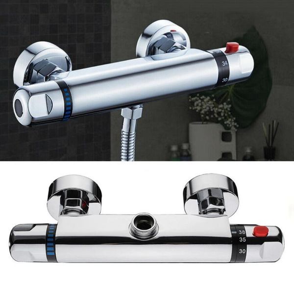 thermostatic exposed bar shower mixer valve tap chrome bottom 1/2" outlet modern bathroom accessories sets
thermostatic exposed bar shower mixer valve tap chrome bottom 1/2" outlet modern bathroom accessories sets