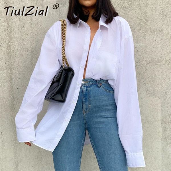 tiulzial long white shirt women button turn down pocket oversize shirt blouse women casual autumn loose and blouse
tiulzial long white shirt women button turn down pocket oversize shirt blouse women casual autumn loose and blouse