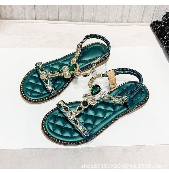 sandals summer light women's roman holiday diamond flat beach shoes women outdoor slippers, Black
sandals summer light women's roman holiday diamond flat beach shoes women outdoor slippers, Black