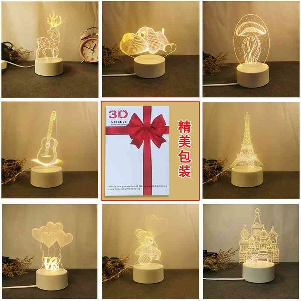 3d keyboard usb plug-in led soft night light bedroom bedside lamp practical hand gift
3d keyboard usb plug-in led soft night light bedroom bedside lamp practical hand gift