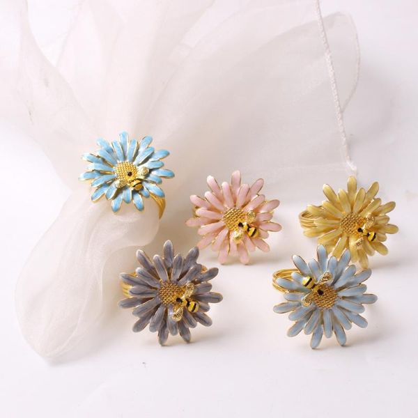 daisy flower napkin button chinese bee ring fashion banquet party elegant exquisite towel decoration rings
daisy flower napkin button chinese bee ring fashion banquet party elegant exquisite towel decoration rings