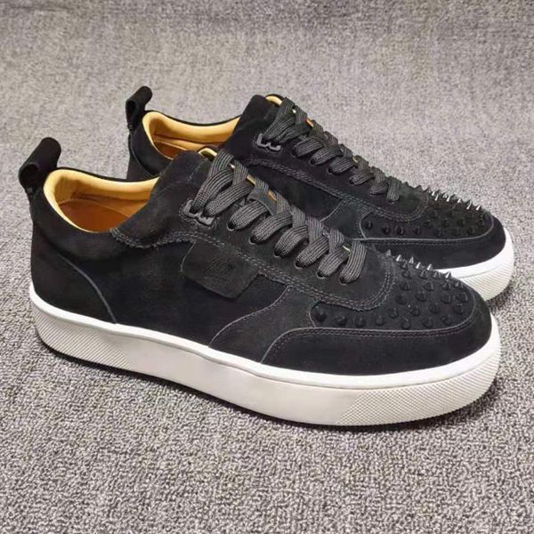 casual shoes men's luxurys designers shoe leather thick bottom lace up versatile patchwork sequin sports sleeve foot, Black
casual shoes men's luxurys designers shoe leather thick bottom lace up versatile patchwork sequin sports sleeve foot, Black