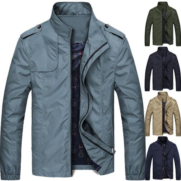 men's jackets 2021 factory design autumn spring mens sports outerwear air pilot zipper jacket male solid business casual coat m-5xl, Black;brown
men's jackets 2021 factory design autumn spring mens sports outerwear air pilot zipper jacket male solid business casual coat m-5xl, Black;brown