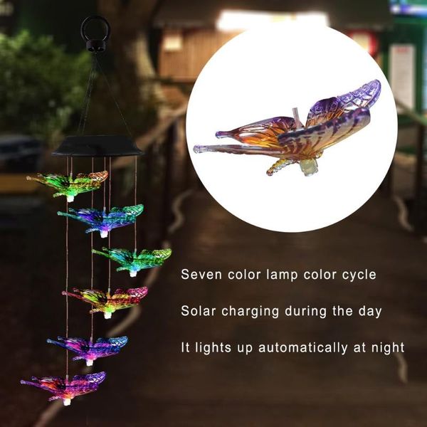 decorative objects & figurines color changing solar power wind chime crystal ball butterfly waterproof outdoor windchime light for patio yar
decorative objects & figurines color changing solar power wind chime crystal ball butterfly waterproof outdoor windchime light for patio yar