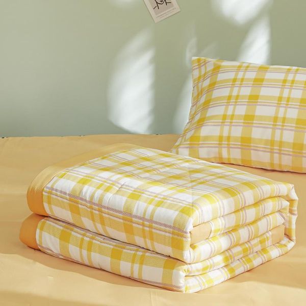 comforters & sets 2021 colorful plaid style summer quilt skin-friendly breathable air-conditioning sofa bed throw blanket birthday gift
comforters & sets 2021 colorful plaid style summer quilt skin-friendly breathable air-conditioning sofa bed throw blanket birthday gift