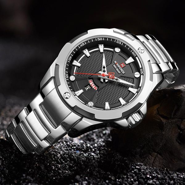 wristwatches naviforce fashion mens quartz watches big dial sport watch men casual waterproof male clock relogio masculino, Slivery;brown
wristwatches naviforce fashion mens quartz watches big dial sport watch men casual waterproof male clock relogio masculino, Slivery;brown