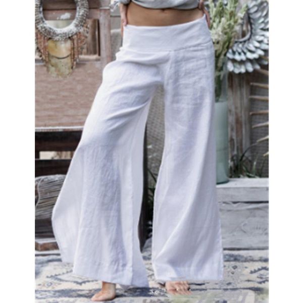 women's pants & capris lugentolo summer women wide leg 2021 fashion loose solid elastic waist mid womens casual, Black;white
women's pants & capris lugentolo summer women wide leg 2021 fashion loose solid elastic waist mid womens casual, Black;white