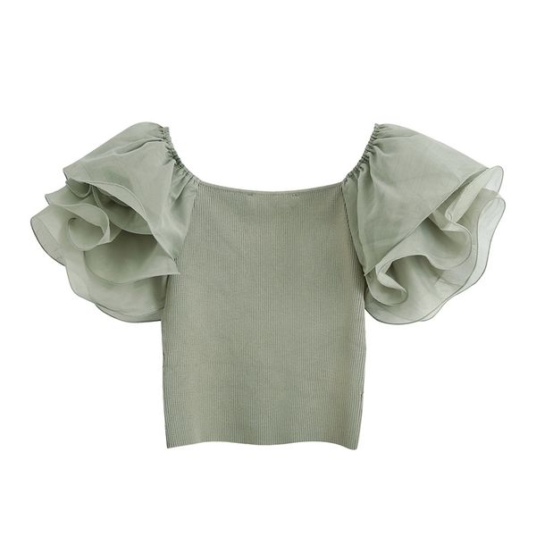 h.sa women fashion puff sleeve patchwork knitting blouse ladies v neck solid color casual slim shirt chic blusas 210417, White
h.sa women fashion puff sleeve patchwork knitting blouse ladies v neck solid color casual slim shirt chic blusas 210417, White