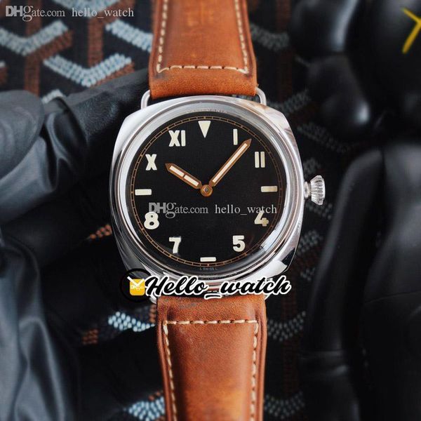 automatic p.3000 47mm 00424 mens watch black dial steel case roman numerals markers brown leather strap hwpm hello_watch, Slivery;brown
automatic p.3000 47mm 00424 mens watch black dial steel case roman numerals markers brown leather strap hwpm hello_watch, Slivery;brown