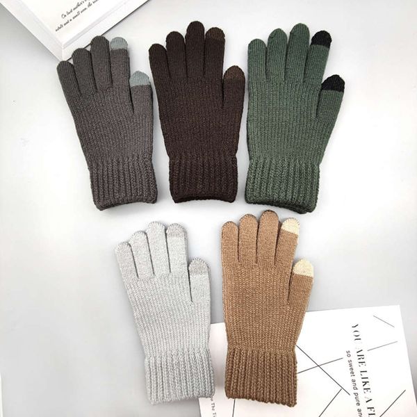 gloves autumn and winter all finger knitted warm anti-contact screen student sports ski, Blue;gray
gloves autumn and winter all finger knitted warm anti-contact screen student sports ski, Blue;gray